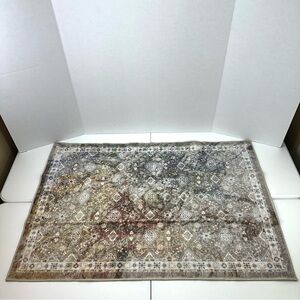 Retro Bohemian Rug 2x3 ft